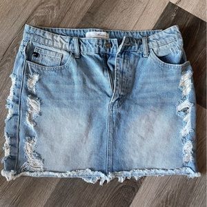 Jean skirt